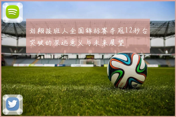 刘翔接班人全国锦标赛夺冠12秒台突破的深远意义与未来展望